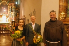 30.06.2018 - Trzeci finałowy koncert - pani Martyna Klupś - Radny - flet i pan Tomasz Głuchowski - organy